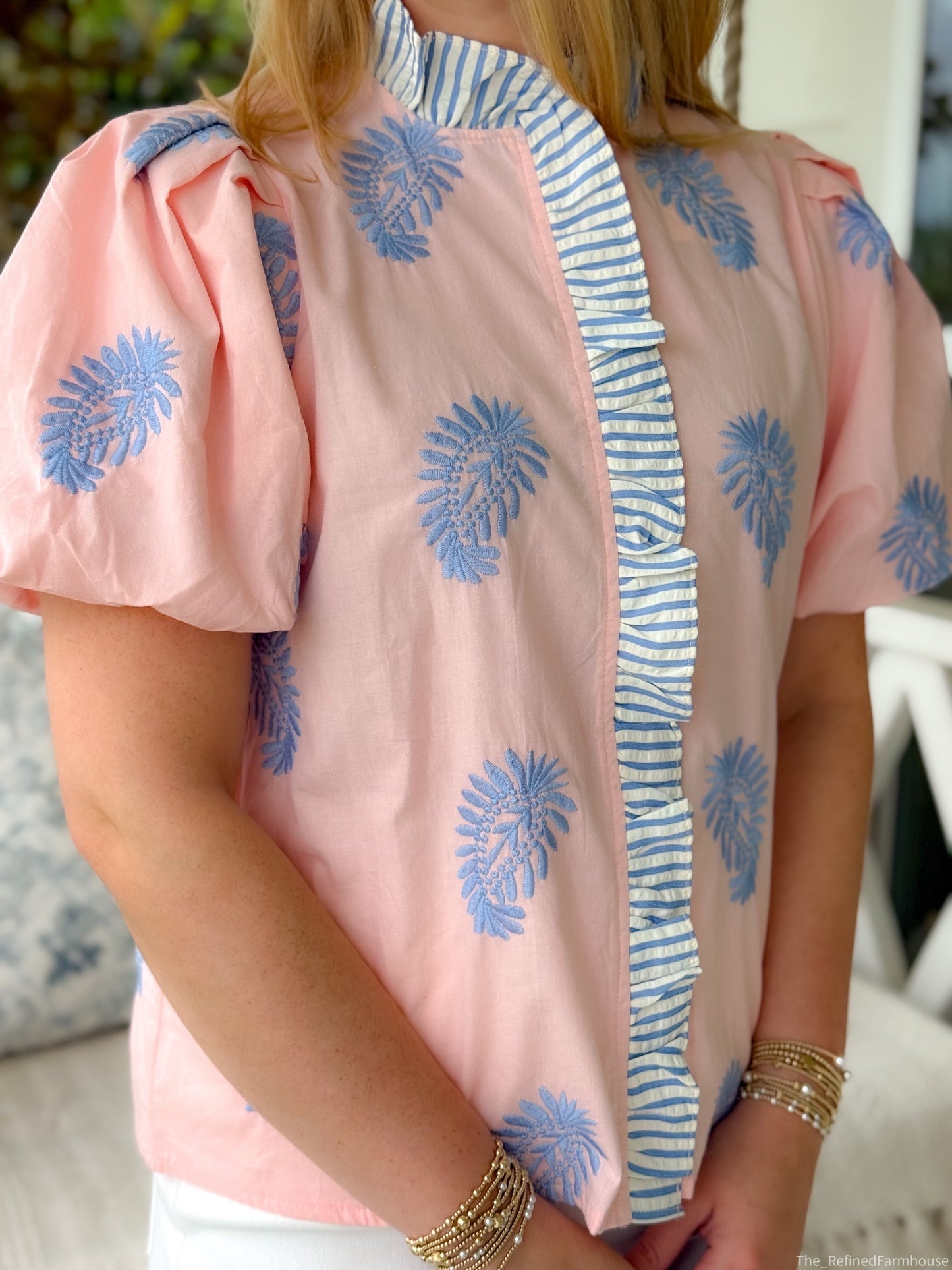 Cotton Candy Bloom Top