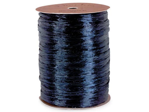 Pearlized Raffia Ribbon: Light Blue, 1 Pack, 100 yards