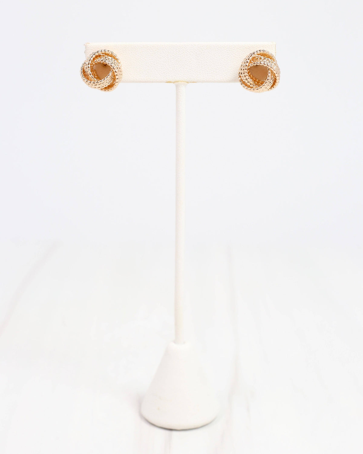 Therese Knot Earring Gold: Default