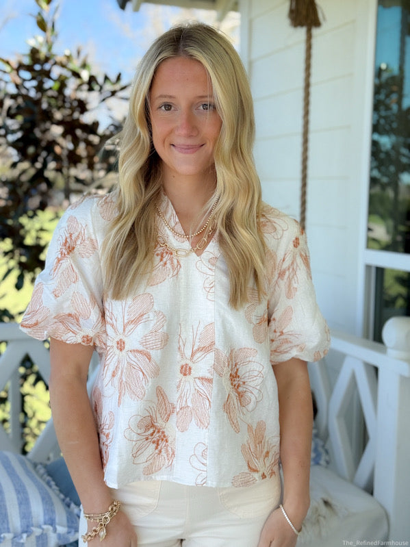 The Petal Garden Blouse