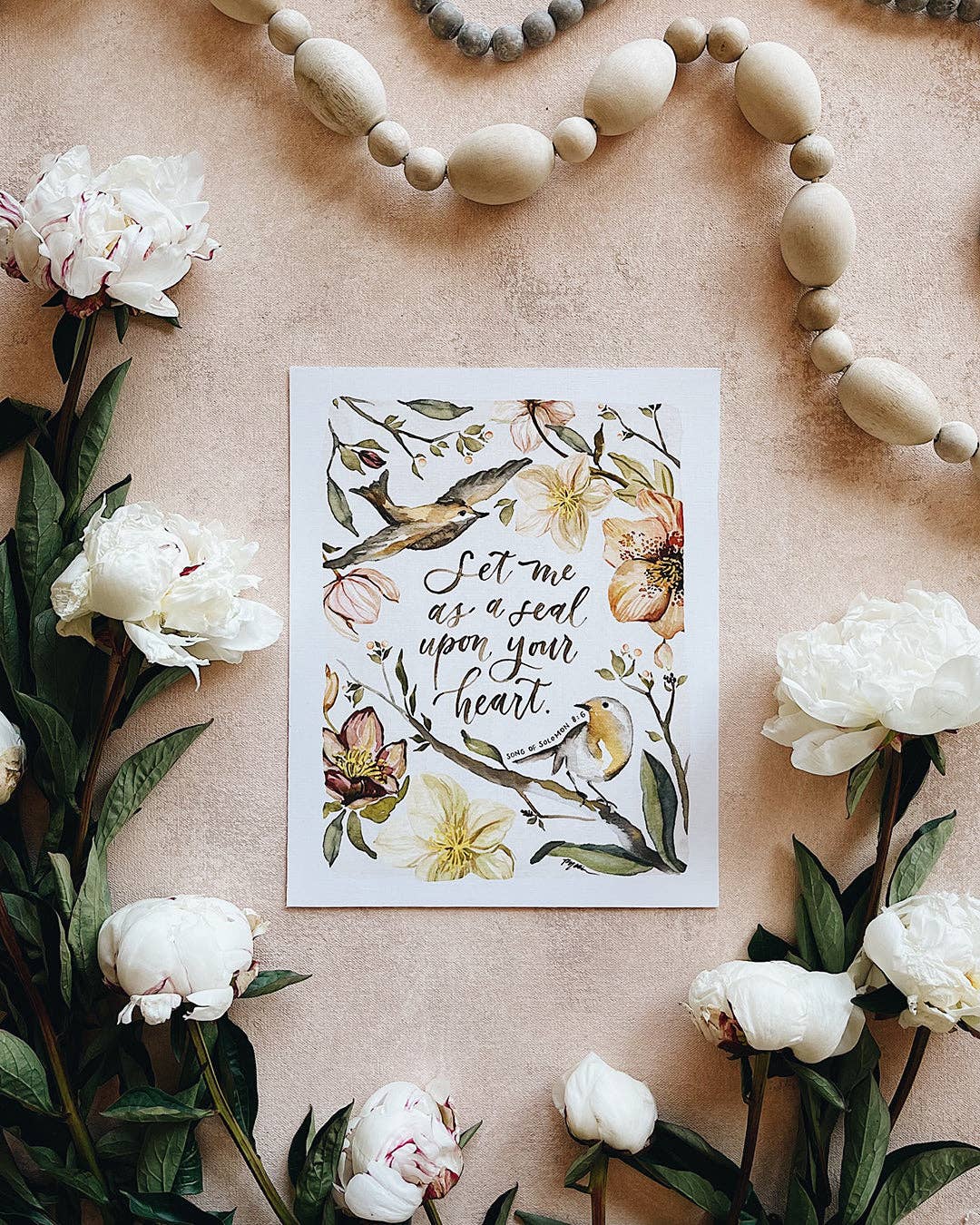 Set Me As A Seal Print: 8x10
