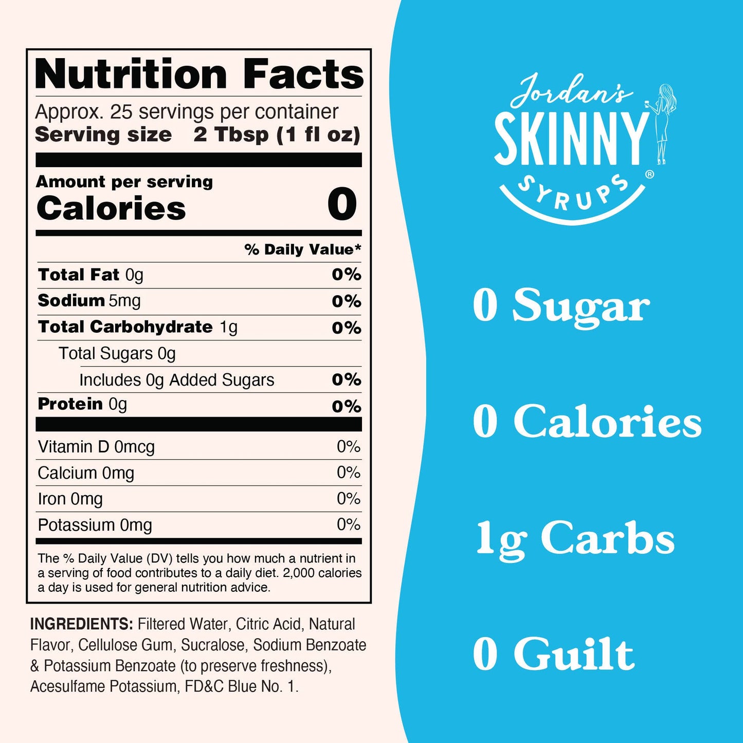 Sugar Free Sour Genie Syrup