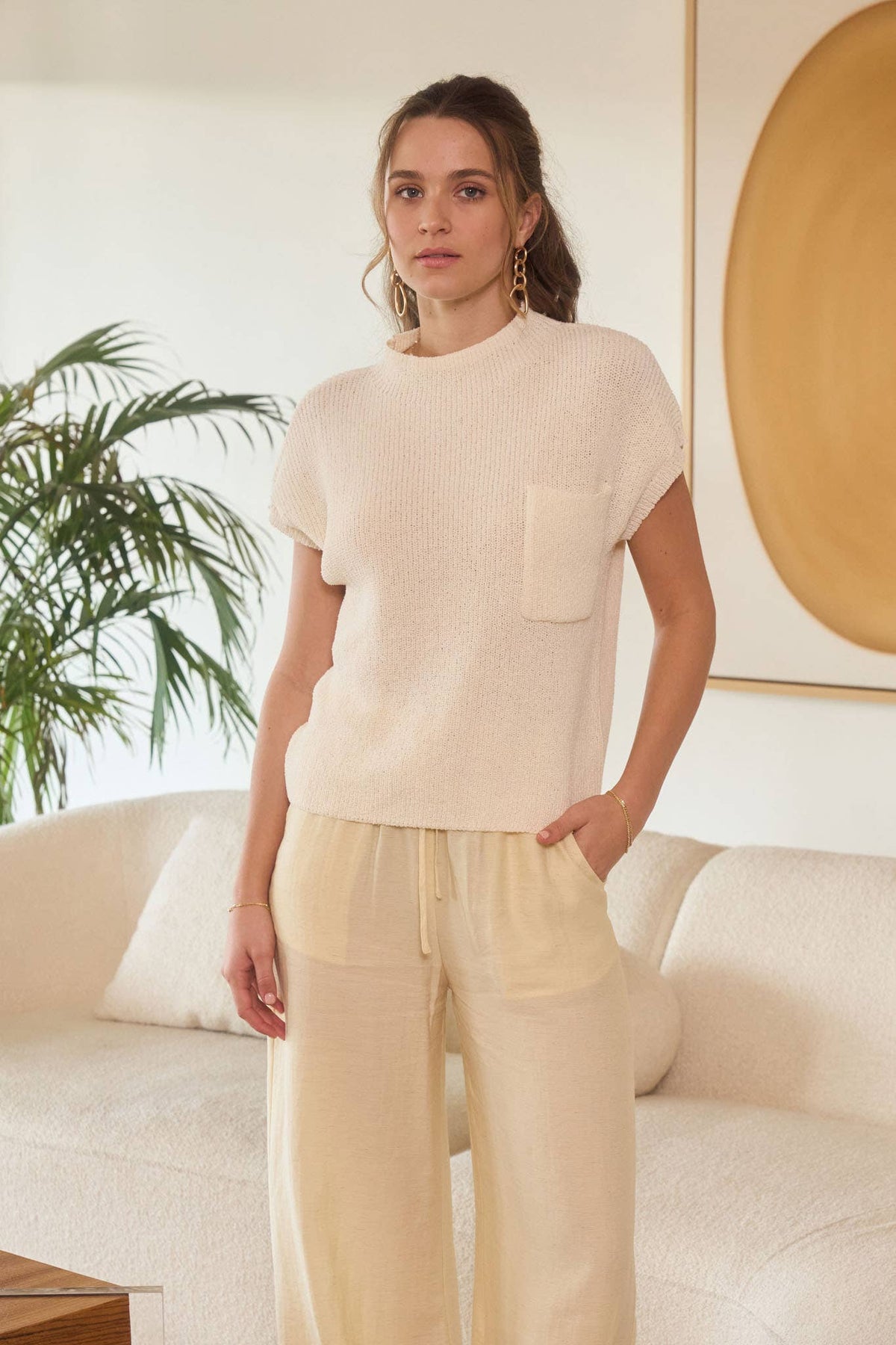 Cozy Minimalist Knit Top