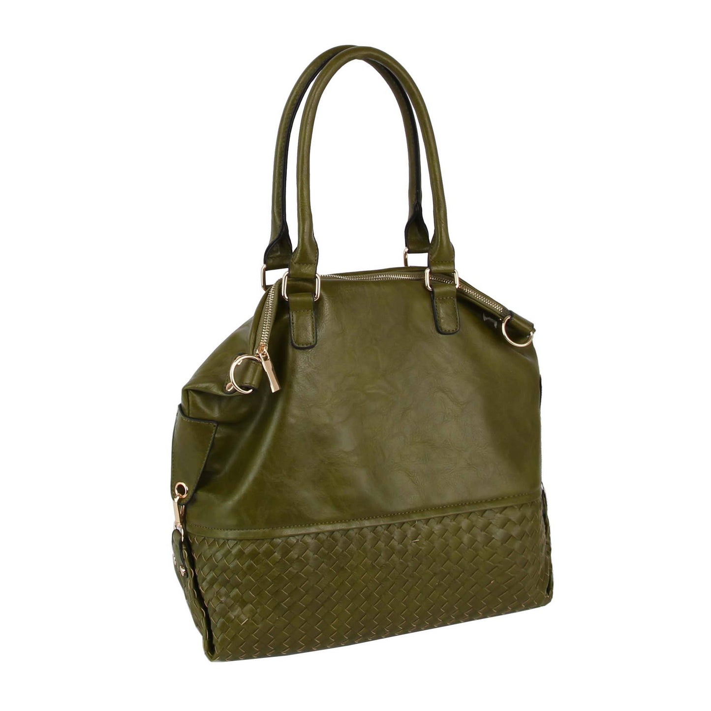 Women Tote Shoulder Top Handle Hobo Handbag: MOCHA / ONE SIZE