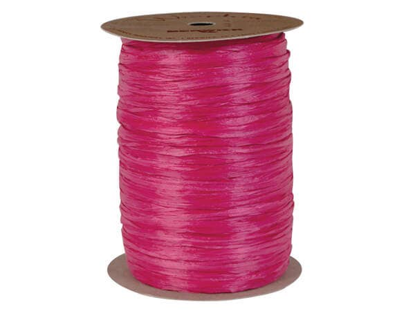 Matte Raffia Ribbon: White Matte, 1 Pack, 100 yards