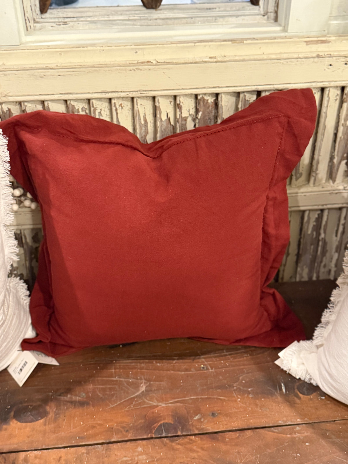 Holiday Hearth Linen Pillow