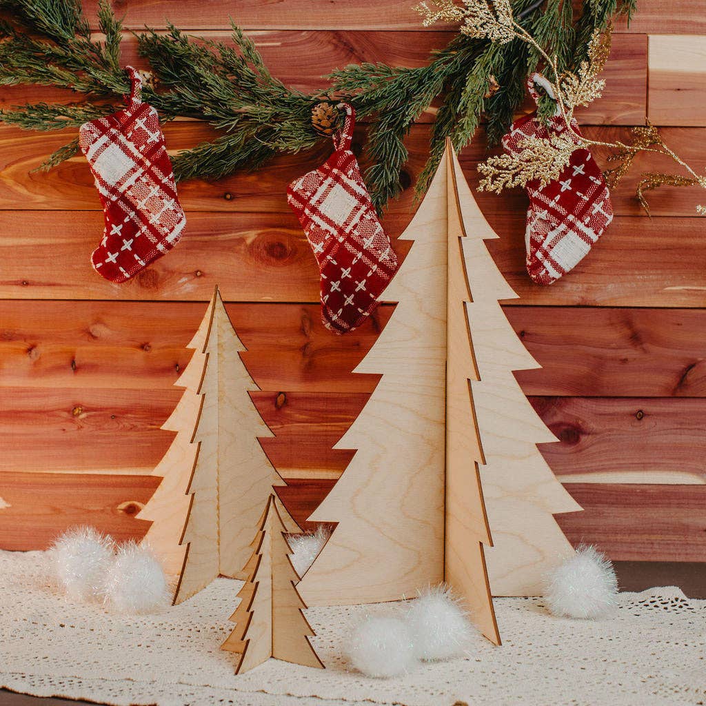 2-Piece Slotted Christmas Tree: 24 Inch