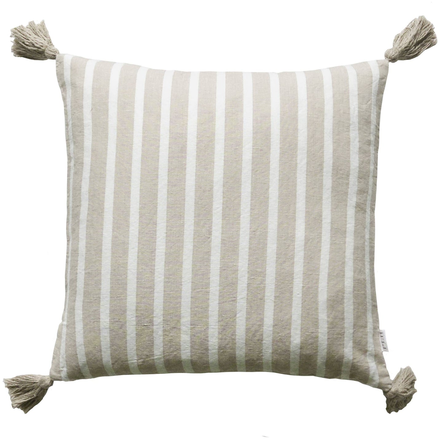 Stripe Tassel Pillow Cover/Insert