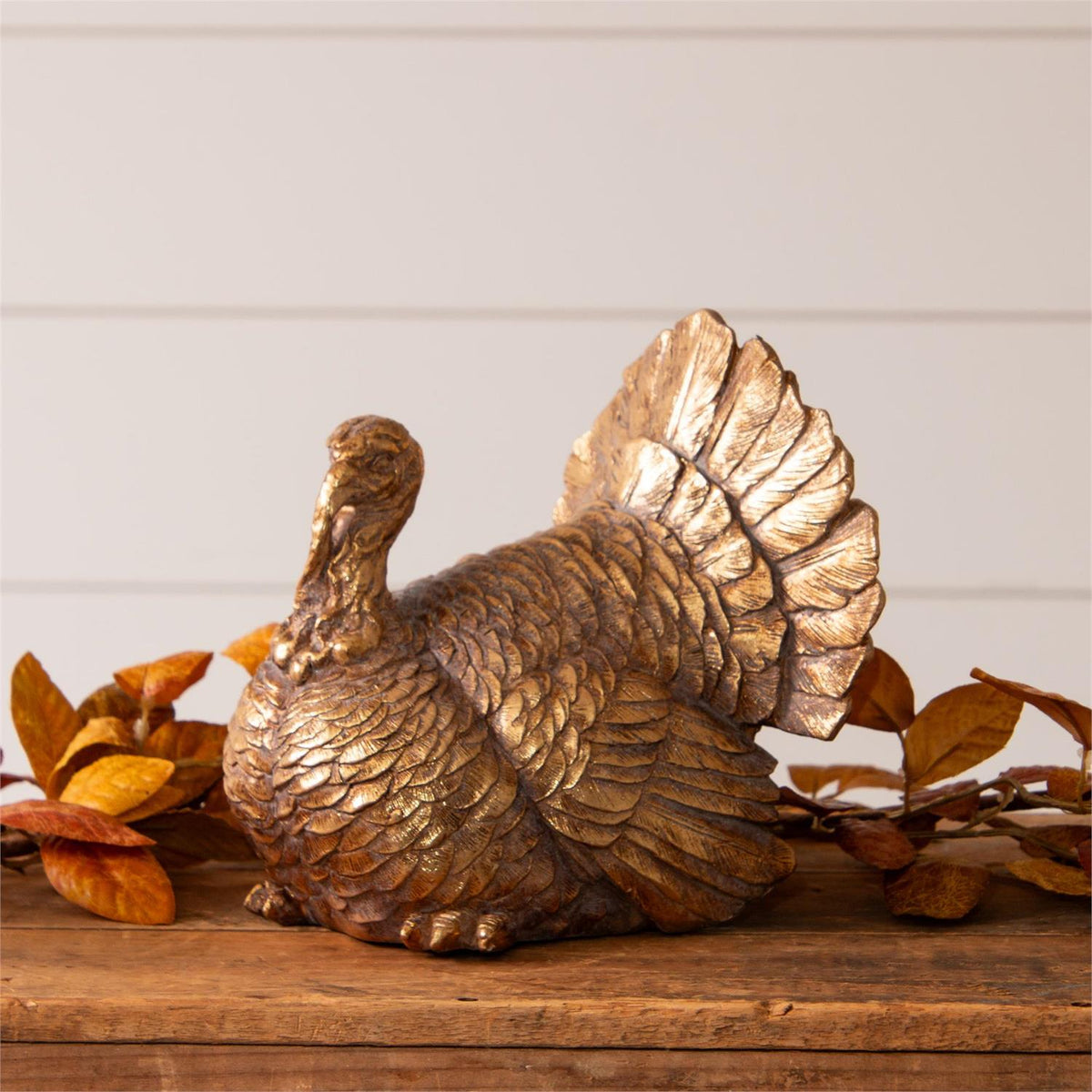 Golden Harvest Turkey Figurine