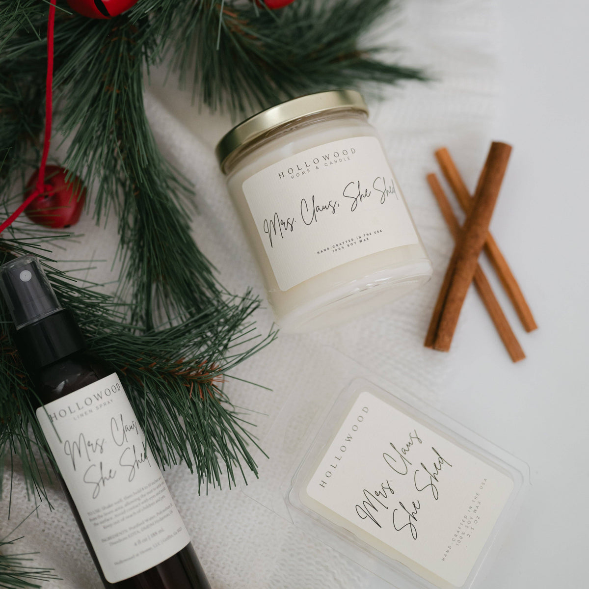 Mrs. Claus She Shed Candle 8 oz.