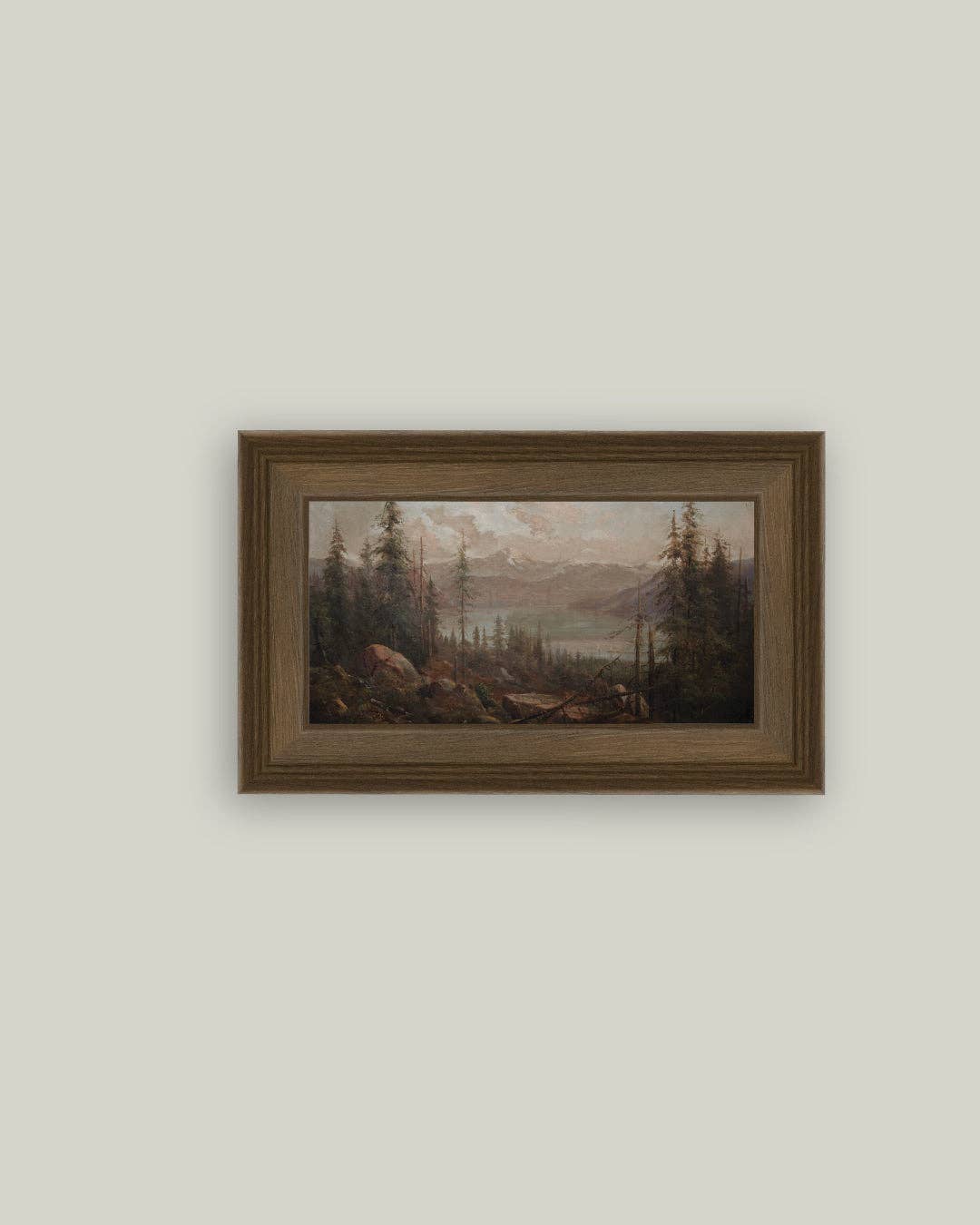 Landscape with Fallen Tree: 12x7