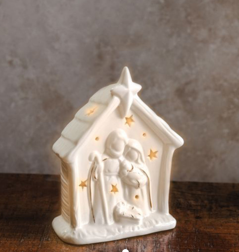 Led Ceramic Nativity | 5.5"