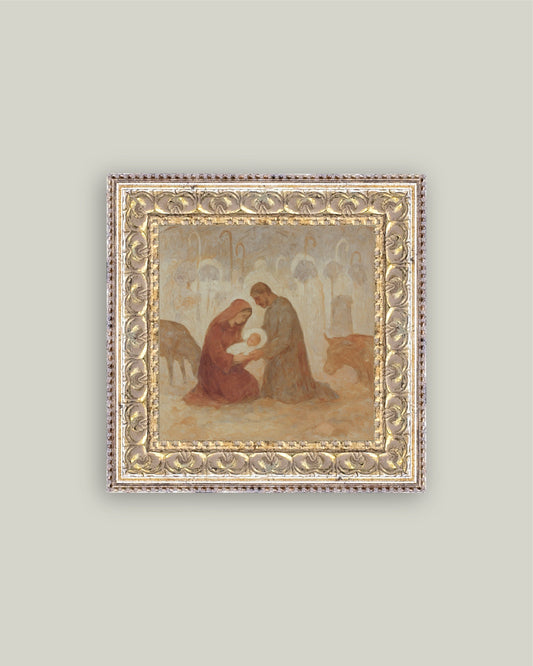 The Birth of Christ Nativity: 6x6