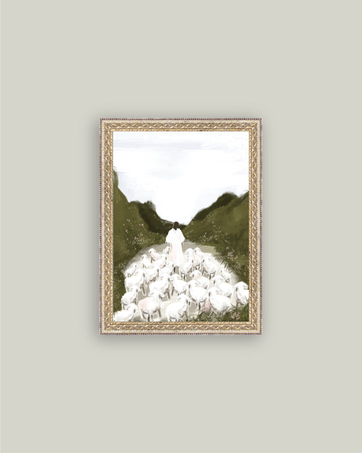 The Shepherd's Path: 12x16